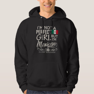 Veste À Capuche Mexique Drapeau Fille Mexicaine Fierté Souvenir Fe