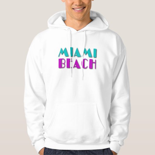 Veste À Capuche Miami Beach (Devant)