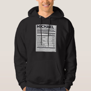 Veste À Capuche Michael Information sur la nutrition Problème réso
