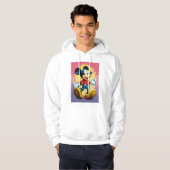 Veste À Capuche Mickey joueur : T-shirt graphique (Devant entier)