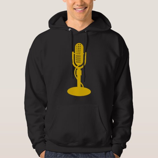 Veste À Capuche Microphone - Ambre (Devant)