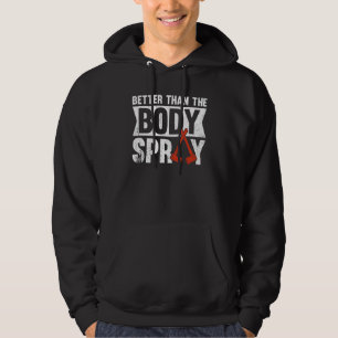Veste À Capuche Mieux que l'athlète de lancer de hache de spray co