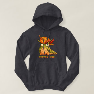 Veste À Capuche Mignon Limace d'Automne Humeur d'Automne