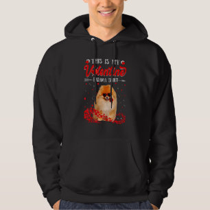 Veste À Capuche Mignonne C'Est Mon Valentine Pajama Pomeranian