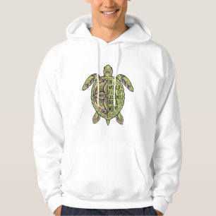 Veste À Capuche Mimi Grand-mère Tortue de mer Vintage floral shirt