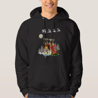 Veste À Capuche Miniature Schnauzer Noël