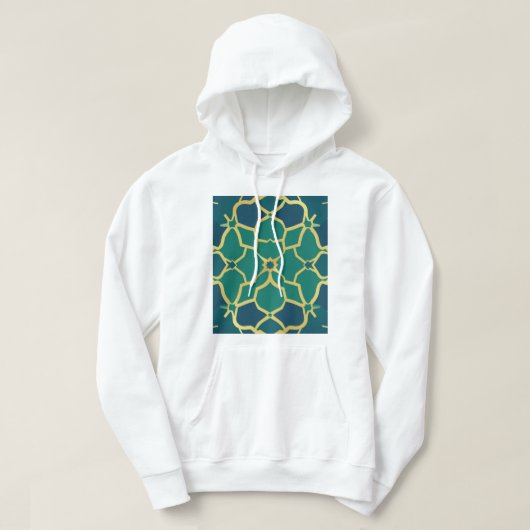 Veste À Capuche Minimalist Line Art Nature – T‑Shirt (Design devant)