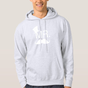 Veste À Capuche MISTER ET MISTER GAUCHE - BLANC -.png