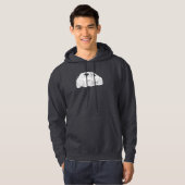 Veste À Capuche Mitsubishi Evo - X - conception blanche électrique (Devant entier)