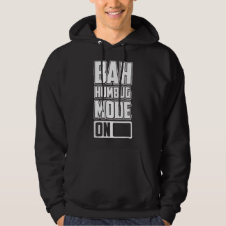 Veste À Capuche Mode Bah Humbug Activé Anti Noël Scrooge Grouch Va