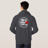 Veste À Capuche Mode de vie Tonga Eua hors réseau (Dos entier)