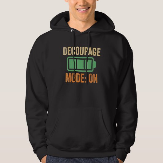 Veste À Capuche Mode Découpage sur conception de batterie (Devant)
