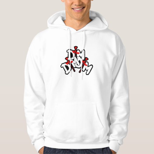 Veste À Capuche MODE DM Dans Votre Style Roses (Devant)