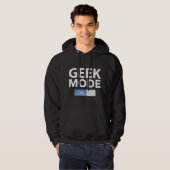 Veste À Capuche Mode geek activé (Devant entier)