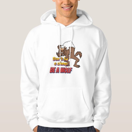 Veste À Capuche "Mode humide pour le cœur sauvage !" (Devant)