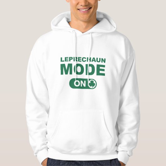 Veste À Capuche Mode Leprechaun activé (Devant)