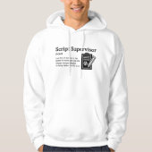 Veste À Capuche Mode lumière de définition du superviseur de scrip (Devant)
