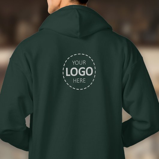 Veste À Capuche Modèle de téléchargement de logo - Dos uniquement 