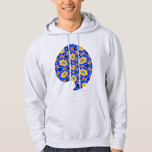Veste À Capuche Modèle floral esthétique (Devant)