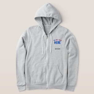 VESTE À CAPUCHE MODERNE MODERNE ASH PERSONNALISABLE VÉRIFIÉ