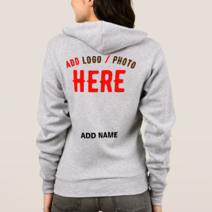 VESTE À CAPUCHE MODERNE MODERNE ASH PERSONNALISABLE VÉRIFIÉ