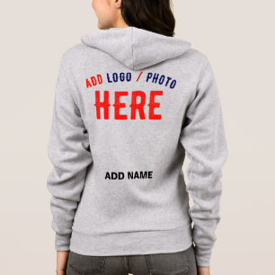 VESTE À CAPUCHE MODERNE MODERNE ASH PERSONNALISABLE VÉRIFIÉ