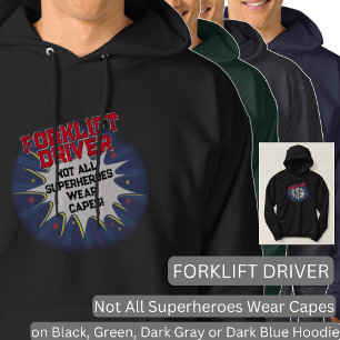 Veste À Capuche Modifier le texte, PILOTE FORKLIFT Pas tous les su