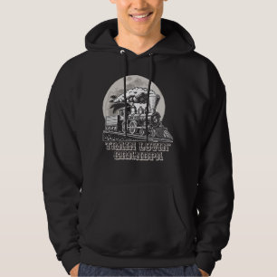 Veste À Capuche Modifier le texte Train à vapeur Vintage Lovin' Gr