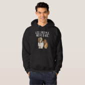 Veste À Capuche Moins de gens Plus de chiens Lhasa Apsos Introvert (Devant entier)