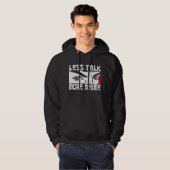 Veste À Capuche Moins de Parole Plus d'Anime - Drôle d'Anime (Devant entier)