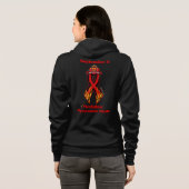 Veste À Capuche Mois d'appréciation des pompiers (Dos entier)