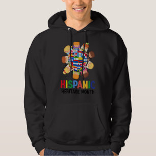Veste À Capuche Mois du patrimoine hispanique Enfants Garçon Fille