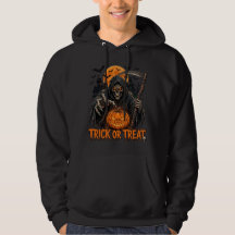 Moissonneur Macabre Trick or Treat Citrouille effr