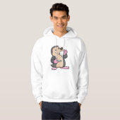 Veste À Capuche Mole avec coupe de café et soucoupe (Devant entier)