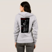 Veste À Capuche moletom de racionais (Dos entier)