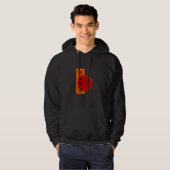 Veste À Capuche moletom sol nascente (Devant entier)
