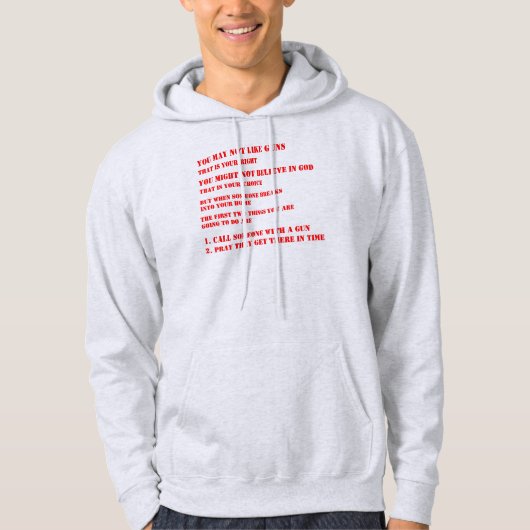VESTE À CAPUCHE MOLON LABE (Devant)