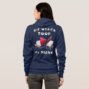 Veste À Capuche Mon Autre Livre Est Un Piano, Pour Le Keyboard Mus