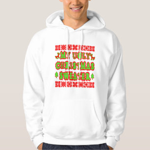 VESTE À CAPUCHE MON CHANDAIL LAID DE NOËL