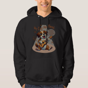 Veste À Capuche Mon Chien A Fleas Ukulele Tuning Chanson