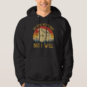 Veste À Capuche Mon Chien Ne Luttera Pas Mais Je Vais Pitbulle