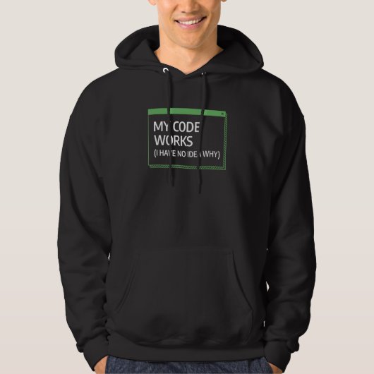 Veste À Capuche Mon code fonctionne je n'ai aucune idée pourquoi p (Devant)