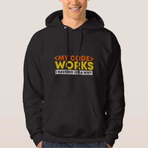 Veste À Capuche Mon Code Fonctionne Je N'Ai Pas Pourquoi Programme