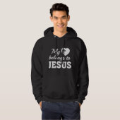 Veste À Capuche Mon Coeur appartient à Jésus (Devant entier)