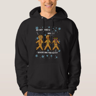 Veste À Capuche Mon cul fait mal à Funny Christmas Cookie Gingerpa