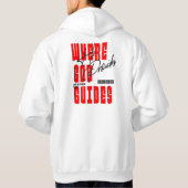 Veste À Capuche Mon fournisseur (Dos)