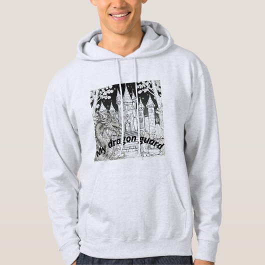 Veste À Capuche Mon garde de dragon (Devant)