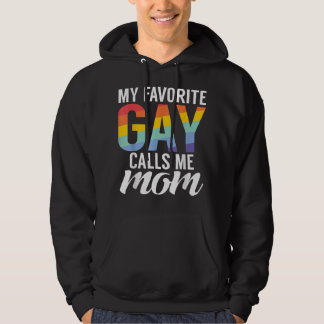 Veste À Capuche Mon Gay préféré m'appelle Maman Gay Son