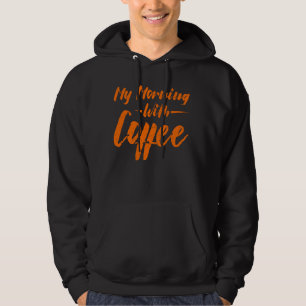 Veste À Capuche Mon Matin Avec Café
