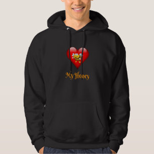 Veste À Capuche Mon Miel Sauvez Le Cadeau Des Abeilles